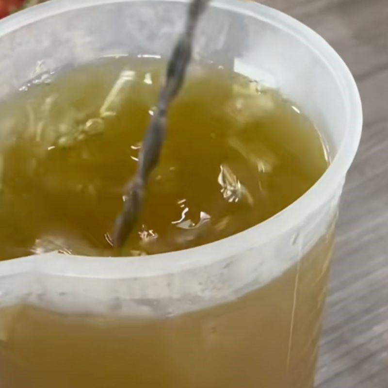 Bước 1 Ủ trà nhài thơm ngon Trà chanh bạc hà