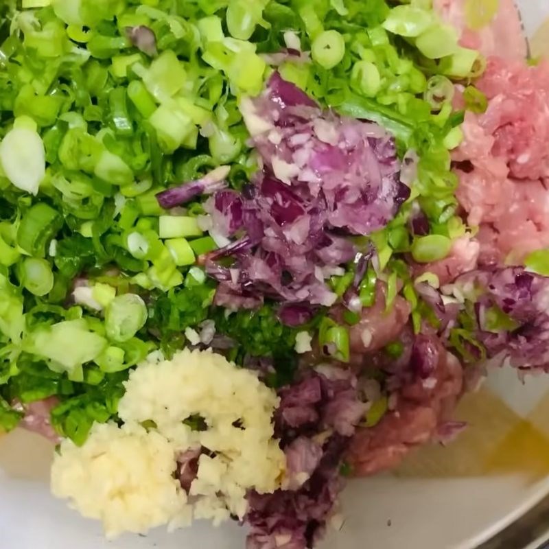 Bước 2 Ướp chả thơm lừng, đậm đà Ướp thịt nướng miền bắc