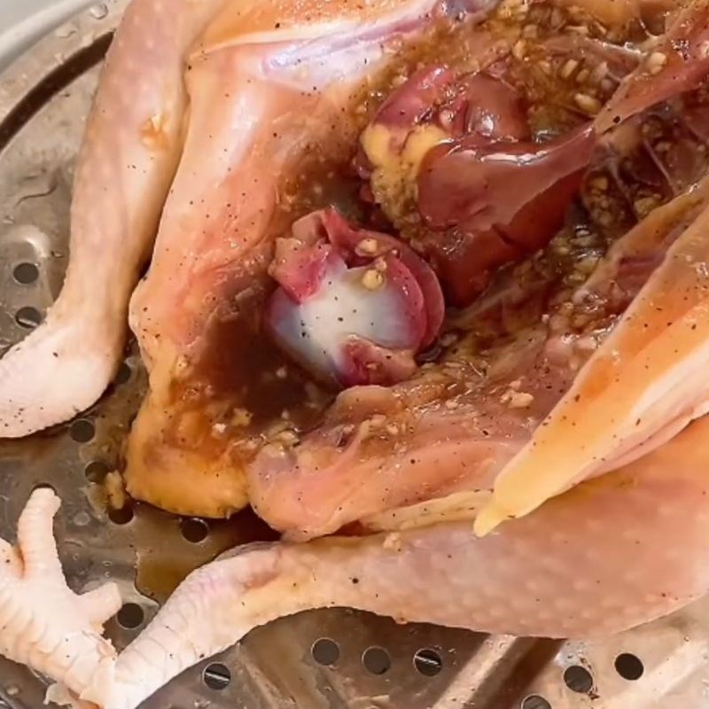 Bước 2 Ướp gà nướng nguyên con Ướp gà nướng truyền thống