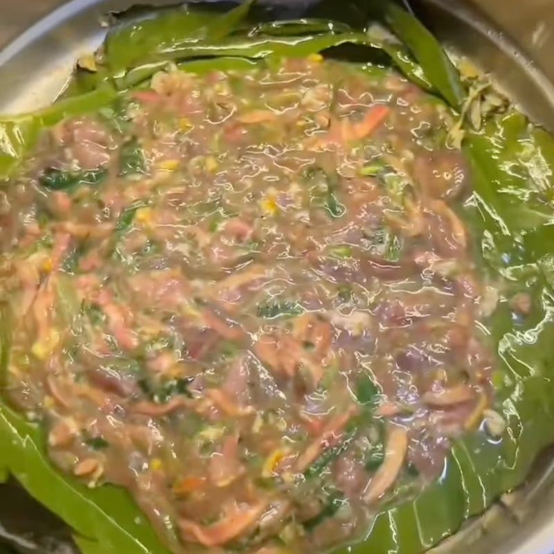 Bước 2 Ướp và hấp rươi Lẩu rươi