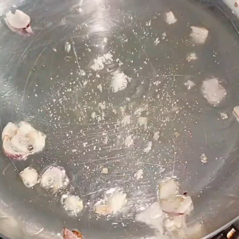 Bước 2 Xào đậu bắp với lửa lớn và nêm gia vị Xào đậu bắp không nhớt