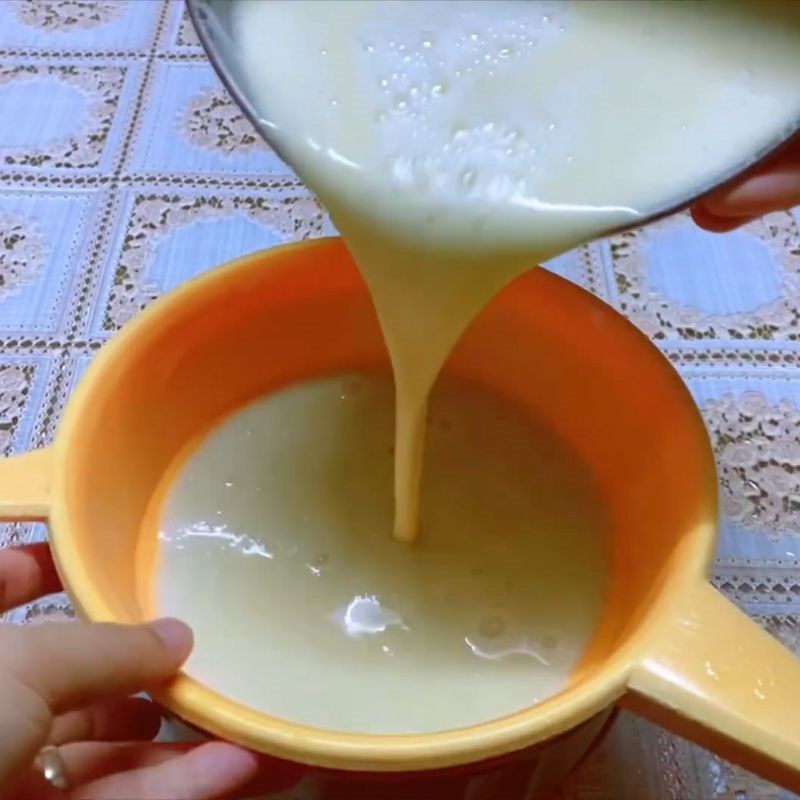 Bước 3 Xay và lọc sữa hạt sen đậu xanh Sữa hạt sen đậu xanh