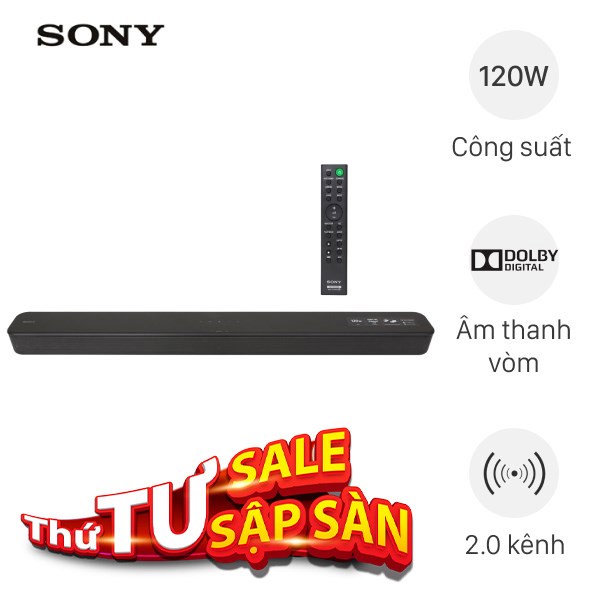 Loa thanh Sony HT-S100F 120W