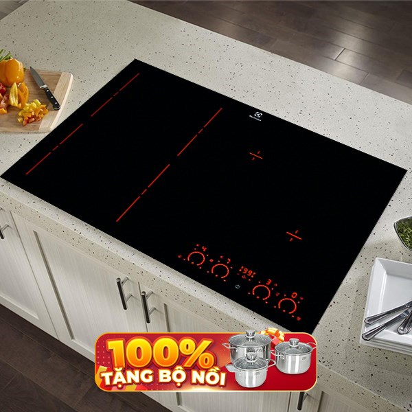 Bếp từ 4 vùng nấu lắp âm Electrolux EHXD875FAK