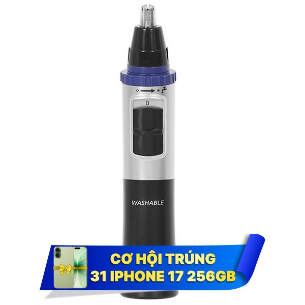 Máy tỉa lông mũi, lông tai, lông mày và râu Panasonic ER-GN30-K453