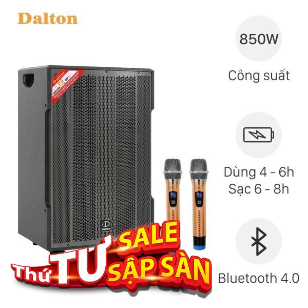 Loa kéo karaoke Dalton TS-18G850X 850W