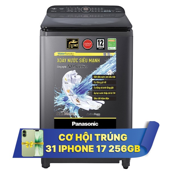 Máy giặt Panasonic Inverter 11.5 Kg NA-FD11AR1BV