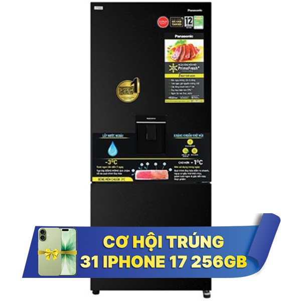 Panasonic Inverter 377 lít NR-BX421GPKV