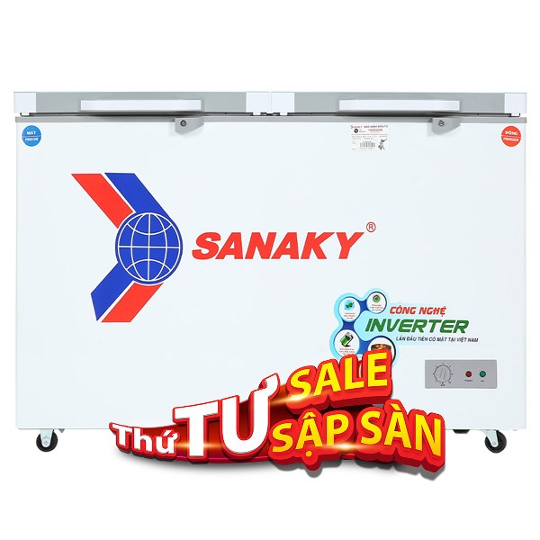 Tủ đông Sanaky Inverter 280 lít TD.VH4099W4K