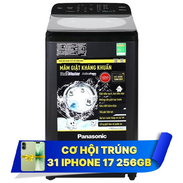 Máy giặt Panasonic 9 kg NA-F90A9BRV