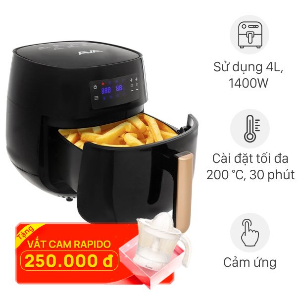 Nồi chiên không dầu AVA AF358T 4 lít