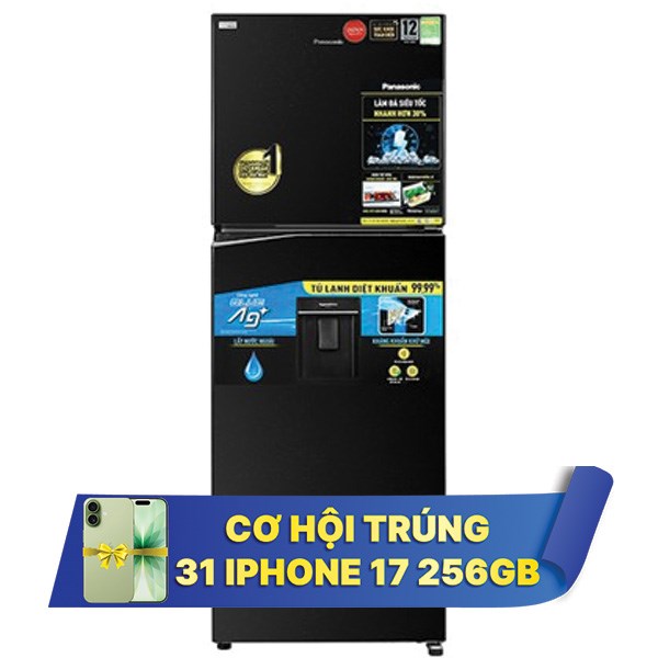 Panasonic Inverter 366 lít NR-TL381GPKV