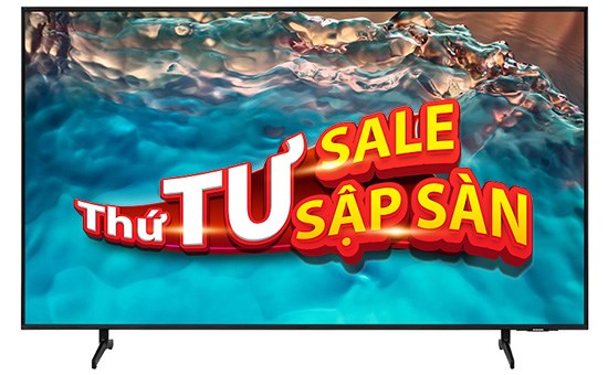 Smart Tivi Crystal UHD Samsung 4K 55 inch UA55BU8000