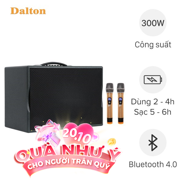 Loa karaoke xách tay Dalton PS-K25A 300W