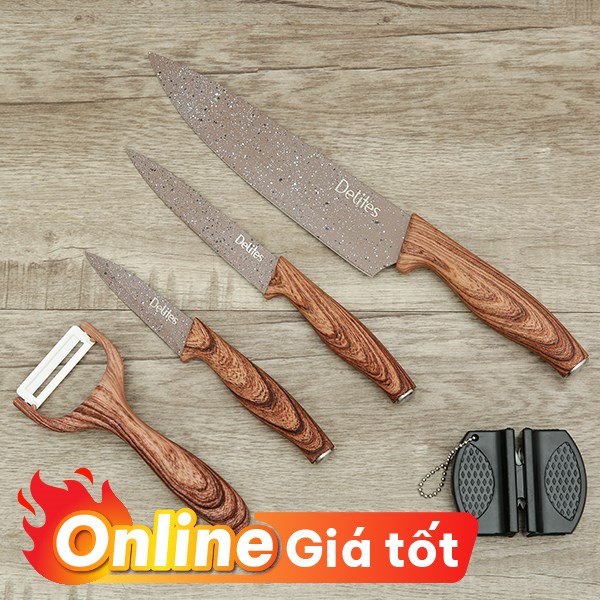Bộ dao inox Delites LK-2205