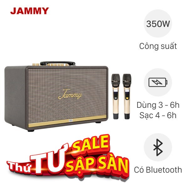 Loa karaoke xách tay Jammy N2070K 350W