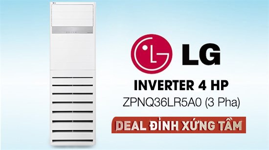 LG Inverter 4 HP ZPNQ36LR5A0 (3 Pha)