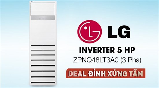 LG Inverter 5 HP ZPNQ48LT3A0 (3 Pha)