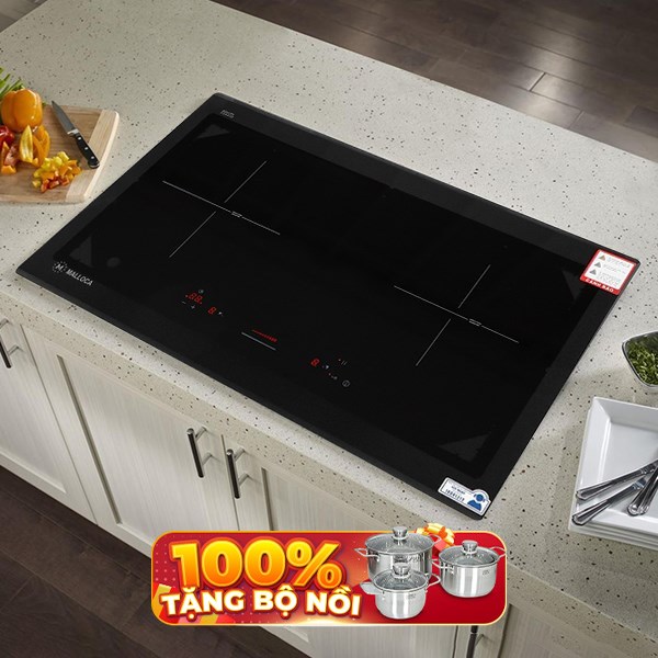 Bếp từ đôi lắp âm Malloca MI 732SL