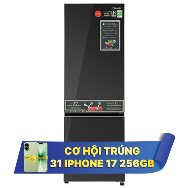 Panasonic Inverter 325 lít NR-BC361VGMV