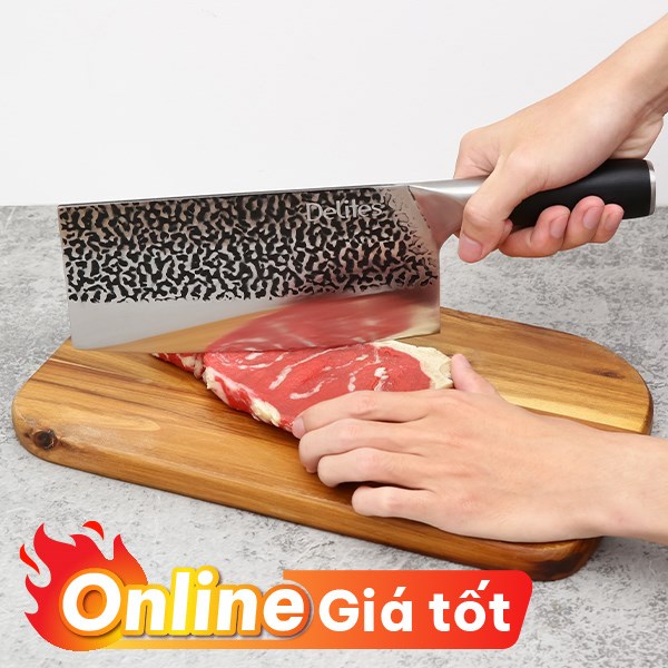 Dao chặt inox Delites CW-KF23