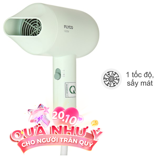 Máy sấy tóc 1800W Flyco FH1622VN