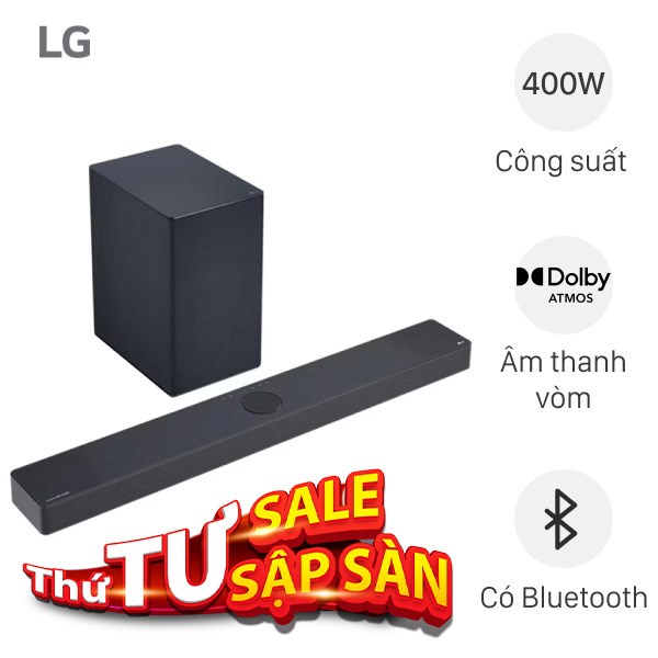 Bộ loa thanh LG SC9S 400W