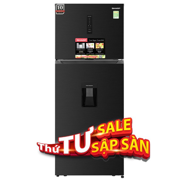 Tủ lạnh Sharp Inverter 417 lít SJ-X417WD-DG