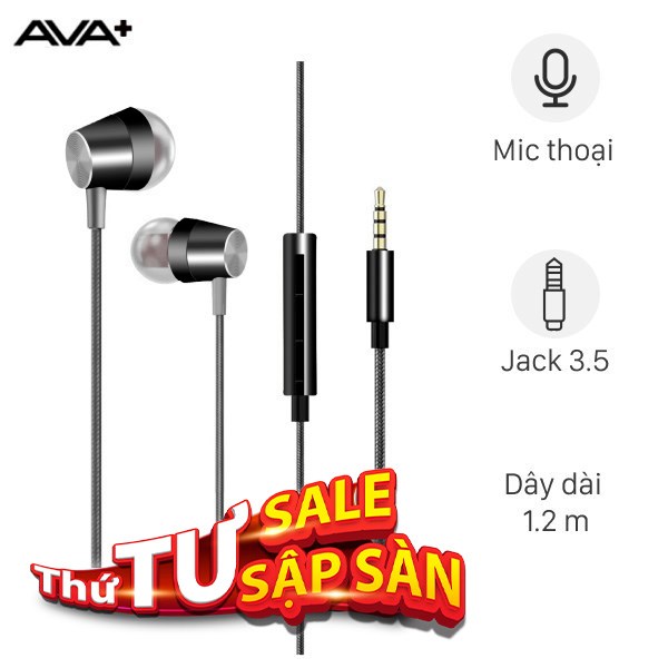 Tai nghe Có dây AVA  LiveBass S1019