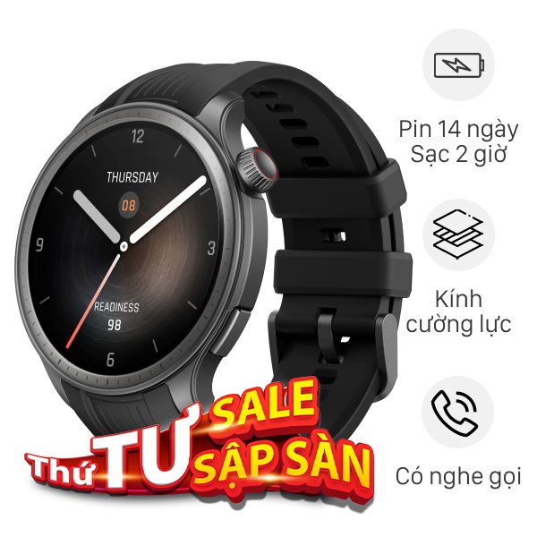 Amazfit Balance 46mm dây silicone