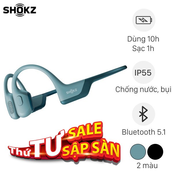 Tai nghe Bluetooth truyền xương Shokz OPENRUN PRO S810