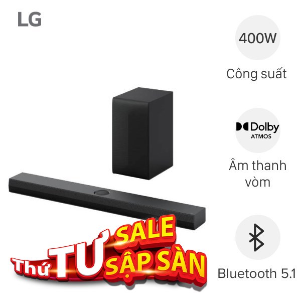 Bộ loa thanh LG S70TY 400W