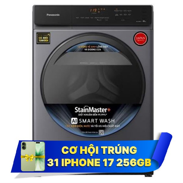 Panasonic Inverter 9 Kg NA-V90FA1LVT