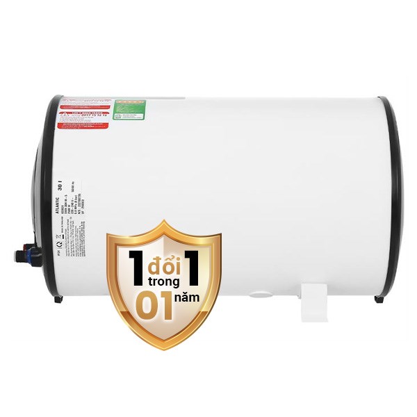 Bình nóng lạnh gián tiếp Atlantic 30 lít SWH 30H M-5 OPRO SLIM 833031