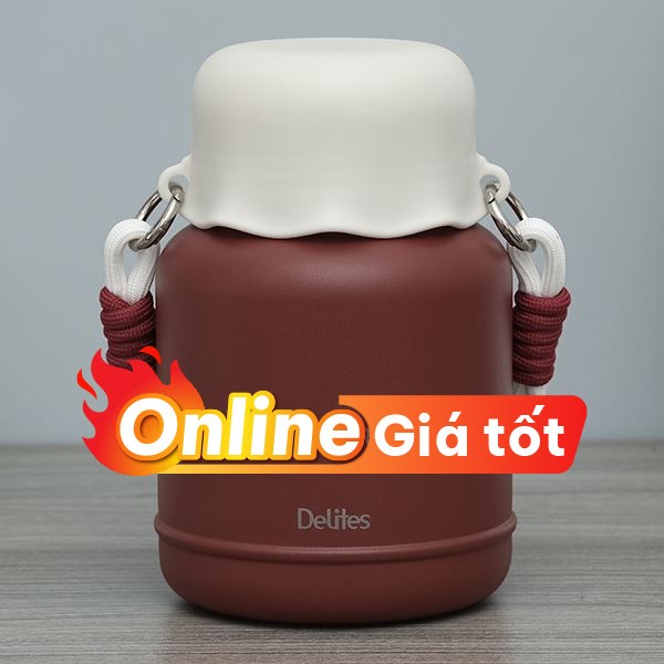 Bình giữ nhiệt Inox 680 ml Delites FH680 Đỏ