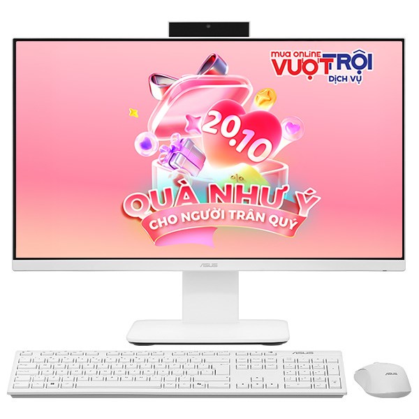 AIO ASUS V440VAK i3 1315U/8GB/512GB/23.8"Full HD/Bàn phím/Chuột/Win11 (WPC066W)