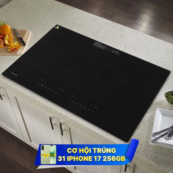 Bếp từ đôi âm Panasonic KY-H1WZ70KRA 3500W
Mẫu mới