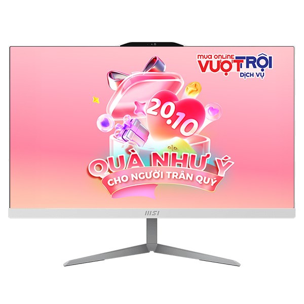 MSI AIO Modern AM242 12M i5 1235U/8GB/512GB/23.8" Full HD/Bàn phím/Chuột/Win11