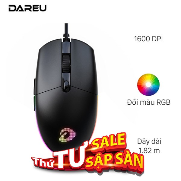 Chuột Có dây Gaming Dareu EM911
