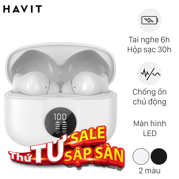 Tai nghe Bluetooth True Wireless Havit TW923 Pro