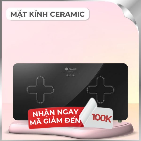 Bếp từ đôi Elmich ICE-8944 3400W
Mẫu mới