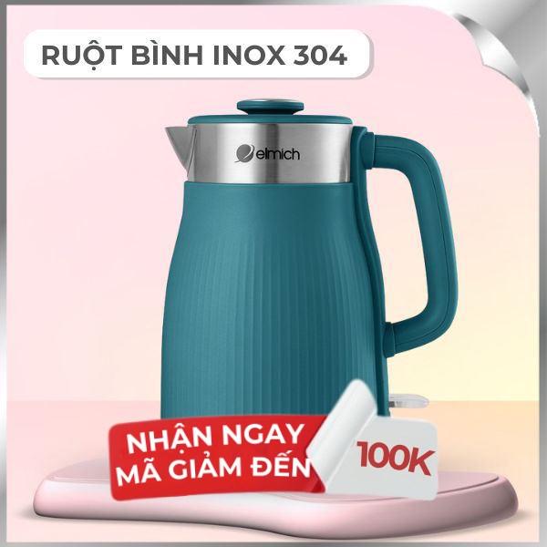 Bình đun siêu tốc Elmich 1.8 lít KEE-8457SB