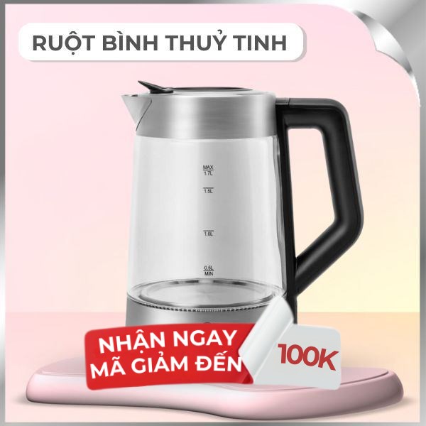 Bình đun siêu tốc Elmich 1.7 lít KEE-8458