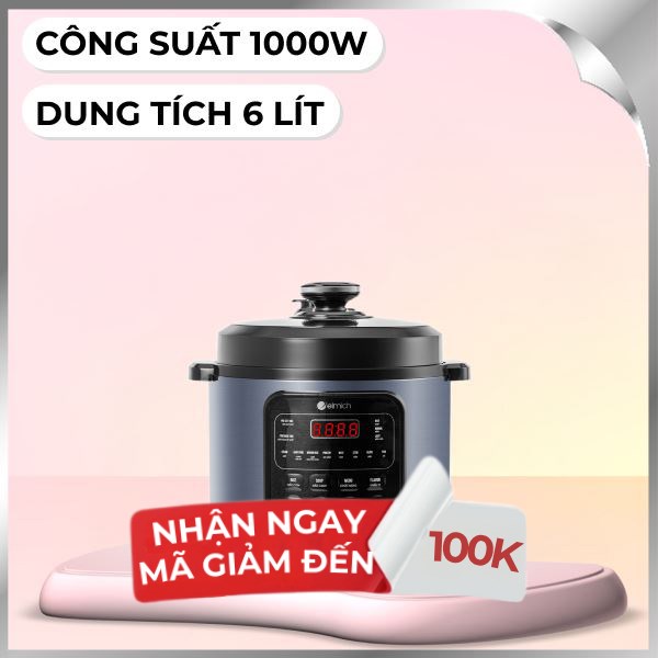 Nồi áp suất điện tử Elmich PCE-8571 6 lít