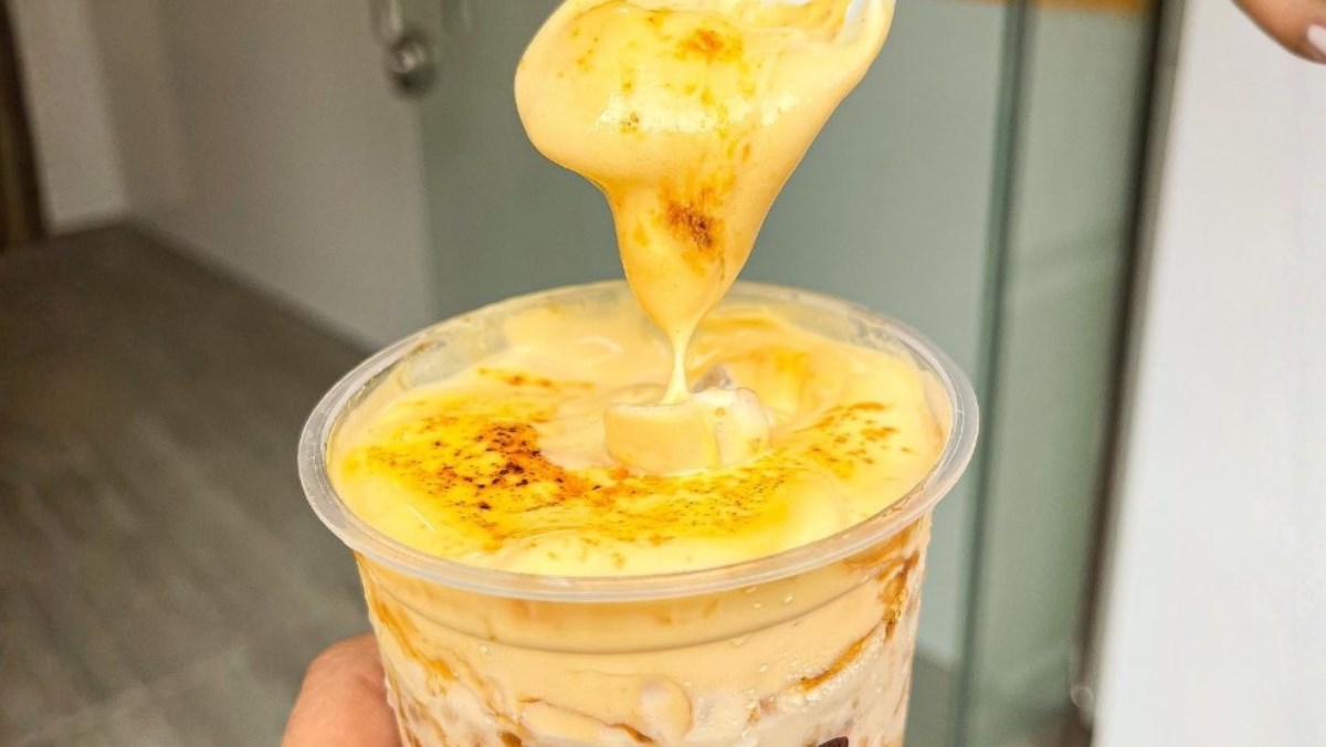 Trà sữa trứng nướng