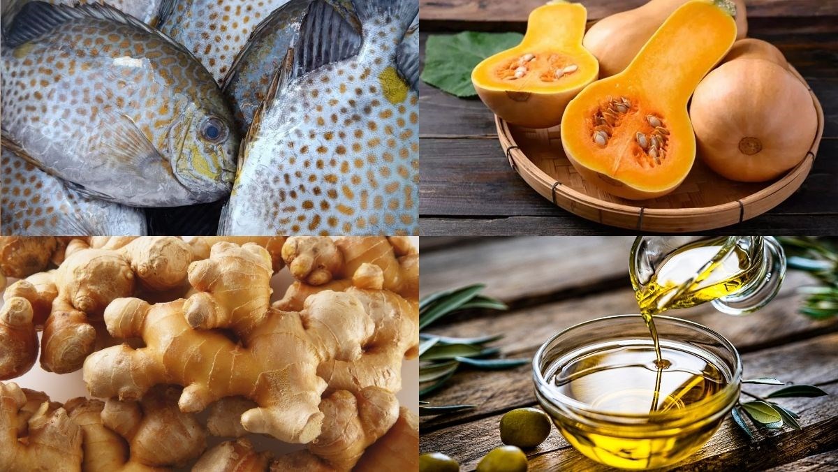 Nguyên liệu món ăn cháo cá dìa cho bé