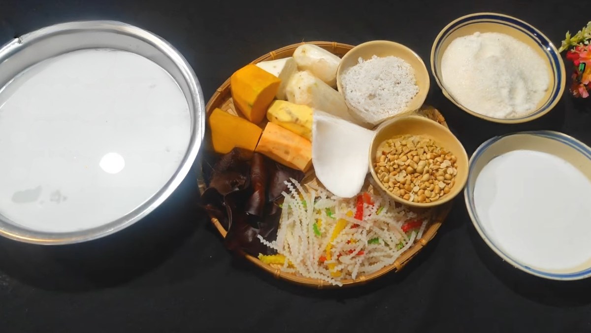 Nguyên liệu món ăn chè kiểm