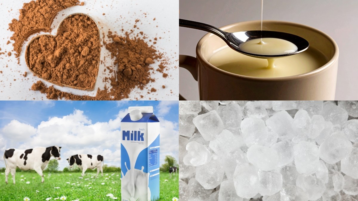 Nguyên liệu món ăn cách pha milo