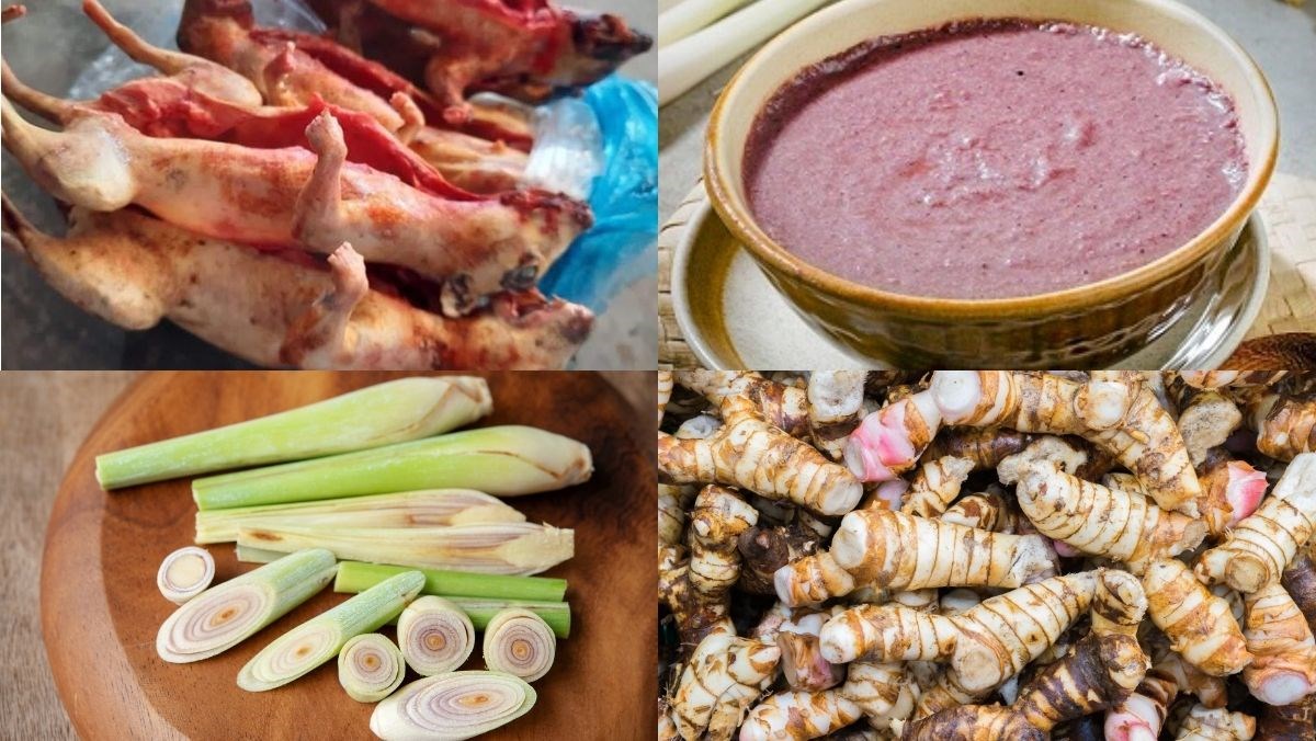 Nguyên liệu món ăn thịt sóc giả cầy