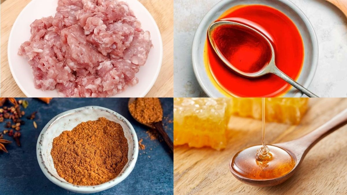 Nguyên liệu món ăn ướp chả nướng